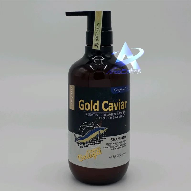 شامپو بدون سولفات خاویار Gold Caviar
