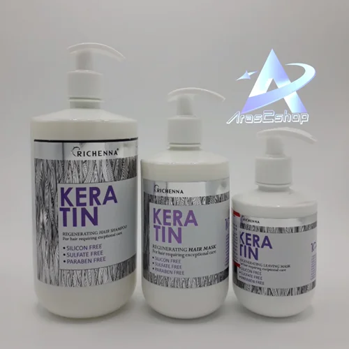 پک ماسک و شامپو ریچنا کراتین