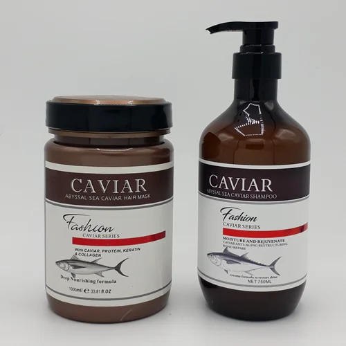 پک شامپو و ماسک موی خاویار
